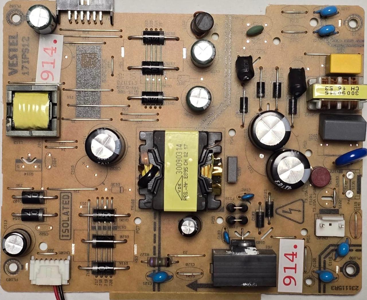 NETZTEIL TELEFUNKEN 17IPS12 231115R3 E131175 TH4 17417B BD 23321125 27786871 (Gbr) PositionNummer: N27-914
