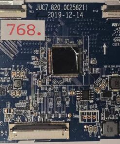 T-CON BOARD	CHIQ	U58H7S	JUC7.820.00258211	CQC15001121816 E479849 2D		21H01P9T014840 (Gbr)  PositionNummer:T50-768