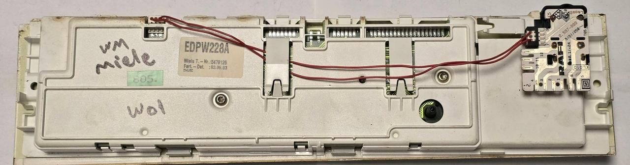 WASCHMASCHINE ELEKTRONIK MIELE EDPW228A T.-Nr. 5479126 (Gbr) Position Nummer: W01-805