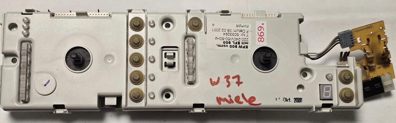 WASCHMASCHINE ELEKTRONIK MIELE EPW900 T.Nr: 5033294 82281911 (Gbr) Position Nummer: W37-869