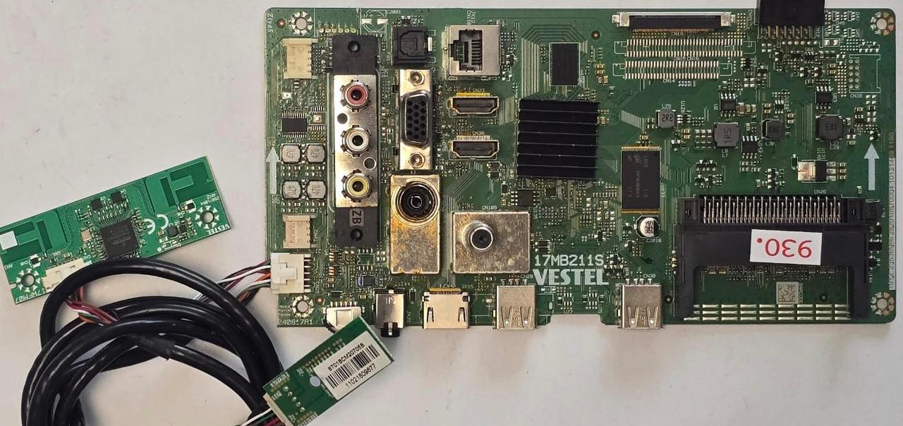 MAINBOARD JVC 08410724AV 17MB211S 240817R1 191223536986 282010870004 10121469 1190 BT01BCM207056 11021809677 (Gbr) PositionNummer: KT06-930