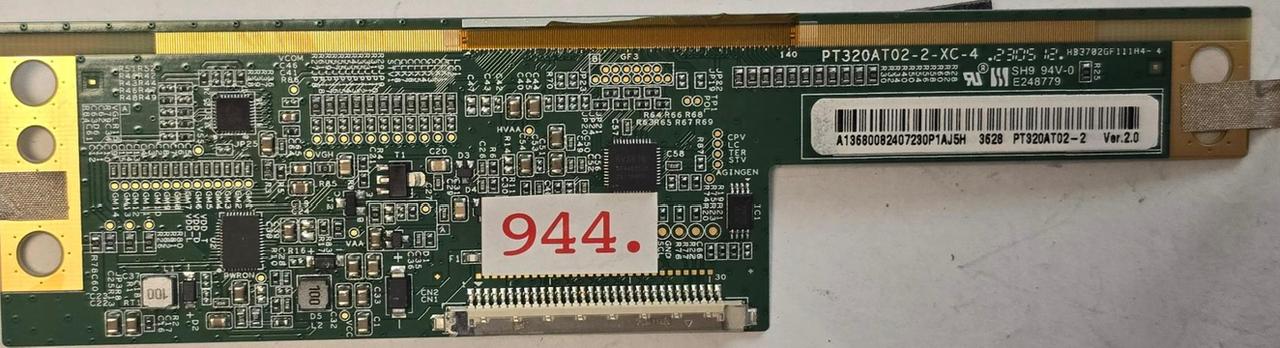 T-CON BOARD PHILIPS PT320AT02-2-XC-4 HB3702GF111A4-4 SH9 E248779 2601630166000C467VK368236899, A13680082407230P1AJ5H 3628 PT320AT02-2 Ver.2.0 (Gbr) PositionNummer: T31-944