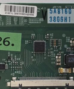 T-CON BOARD	TECHNISAT	D-54550-Daun		5A816D 3806H1	E88441	101017231711700442 7921757 700442, 4 019588 439764 10080517094, 43 6871L-3806H1HBEGQD5006 (Gbr)  PositionNummer: T37-726