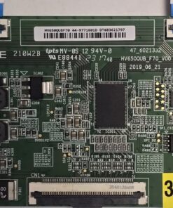T-CON BOARD	TOSHIBA	47_6021332 HV650QUB_F70_V00		30110083	E88441	HV650QUBF70 44-9771601D DT6B3621797 (Gbr)  PositionNummer: T36-978