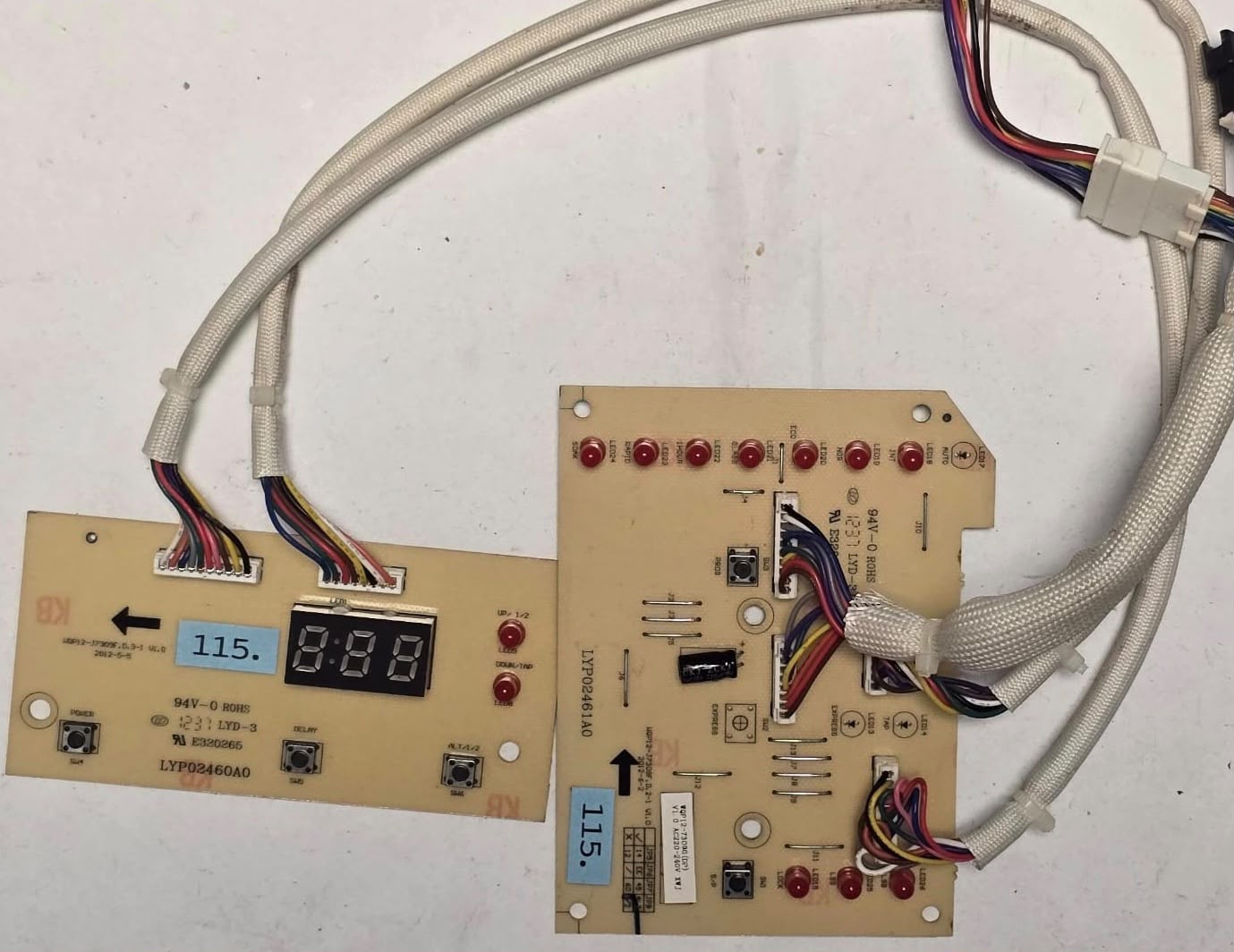GESCHIRRSPÜLMASCHINE ELEKTRONIK BOMANN WQP12-J7309F.D.2-1 V1.0 WQP12-J7309F.D.3-1 V1.0 WQP12-7309G(DP) V1.0 AC220-240V XWJ E216635, LYP02461A0 LYP02460A0 E320265 (Gbr) PositionNummer: W12-115