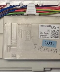 GESCHIRRSPÜLMASCHINE ELEKTRONIK	BOSCH	9001686693 melecs EWG		9001034074E (Gbr)          PositionNummer:G02-101