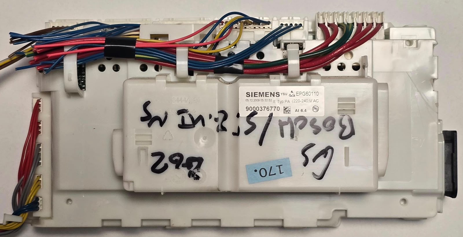 GESCHIRRSPÜLMASCHINE ELEKTRONIK BOSCH SIEMENS EPG60110 9000376770 (Gbr) PositionNummer: G02-170