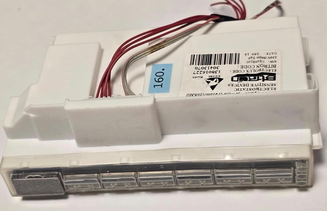 GESCHIRRSPÜLMASCHINE STEUER-MODULE BEDIENTEIL AEG 138016227 EDW1503-UI-2GDR0THER.RED 30413070 UE09R100 (Gbr) PositionNummer: WG04-160