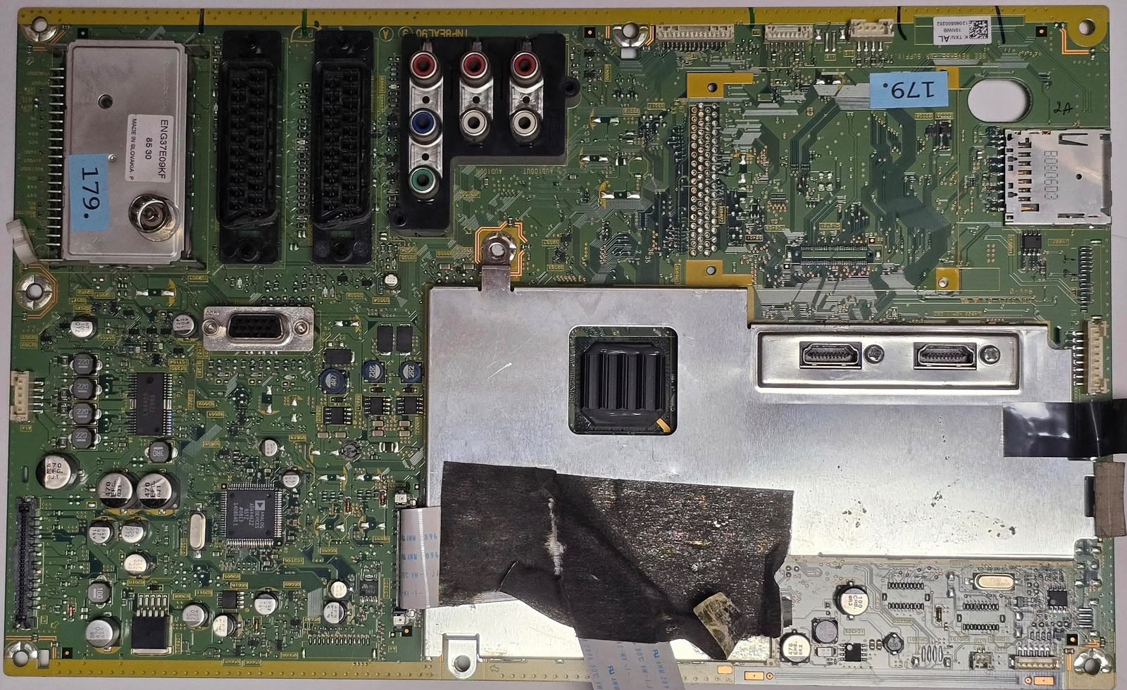 MAINBOARD PANASONIC TX-32LX85F TNP8EAL90 9A GLP23, TBM0E1441 ENG37E09KF 85 30 TX-32LX85F, K TXN/AL 10NWB 12060800252 (Gbr) PositionNummer: KT36-179