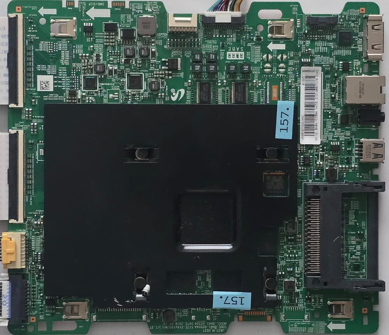 MAINBOARD SAMSUNG UE65KS7090U UE65KS7090 UE65KS7090UXZG BN41-02504A BN41-02504 Ver 01 BN68-06708G-00 09PK3SMH800104J, UE65KS7000UXXC S1007 SK 10 BN94-10758X HVTE 010138507079 014020160805 (Gbr) PositionNummer: KT43-157