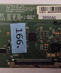 T-CON BOARD	GRUNDIG	49 GFB 6623	V15 FHD DRD_non-scaning_v0.2 6870c-0532b	PMW0000000 SN 80101047 PMW812-B1	3850AG	90327801010476, 01014070520114176 2, 49 6871L-3850AGFBKPD8309 (Gbr)  PositionNummer: T38-166