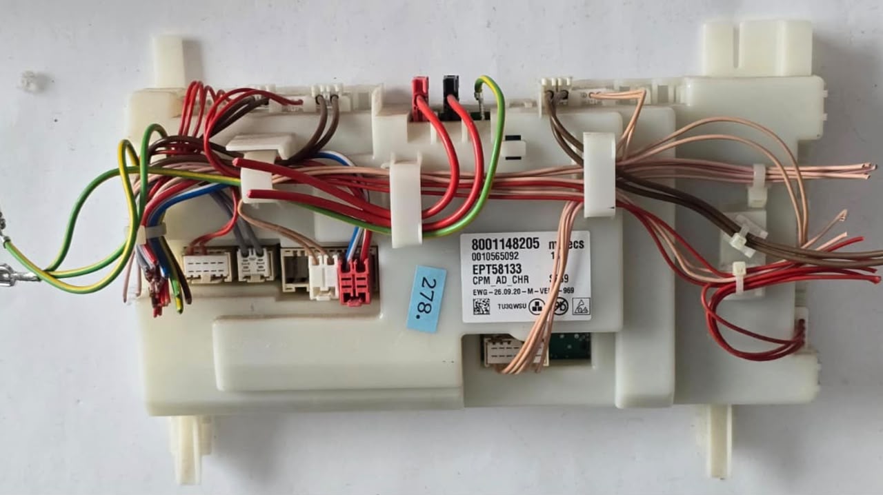 GESCHIRRSPÜLMASCHINE STEUER-MODULE BEDIENTEIL BOSCH SIEMENS WT47XMA1/01 WDT69 WT47XMA1 8001148205 EPT58133 0010 2 00089 460100386514000899 0010565092 CPM_AD_CHR SE69 TU3QWSU (Gbr) PositionNummer: WG02-278