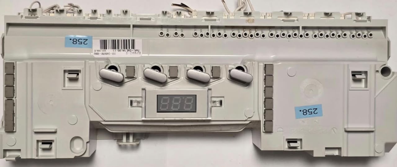 GESCHIRRSPÜLMASCHINE STEUER-MODULE BEDIENTEIL MIELE ELPW517-B Mat.-Nr. 07711966 KD-Mat.-Nr.07797844 ELPW517-B 200-240V/50-60Hz Fert.-Dat:14.05.11 MR.NN.C (Gbr) PositionNummer: GS01-258