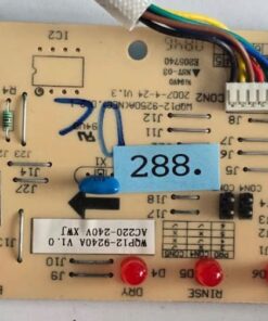 WASCHMASCHINE ELEKTRONIK	BOMANN	WQP12-9240A V1.0 WQP12-9250A(NE0).D.2.1		E205740 (Gbr)          Position Nummer: W12-288