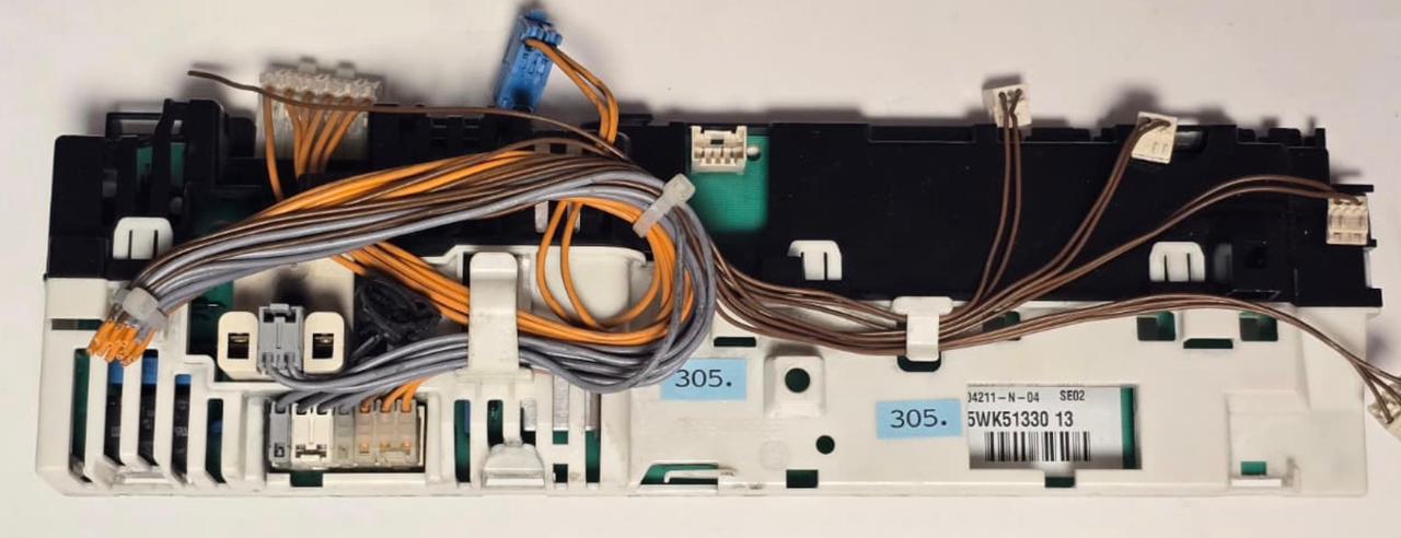 WASCHMASCHINE ELEKTRONIK BOSCH 5WK51330 13 5 560 001 218 BSH 654121.21.04_b , 04211-N-04 SE02 5500006933 (Gbr) Position Nummer: WM02-305