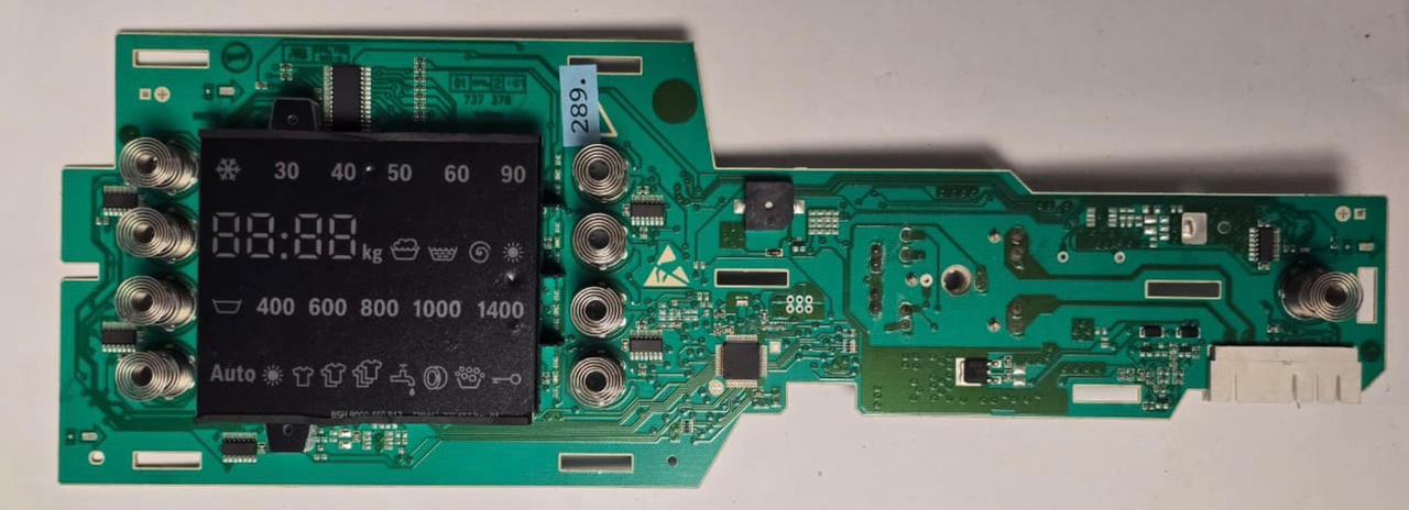WASCHMASCHINE ELEKTRONIK BOSCH AKO 740870-01 BSH 9000546570 BSH FSD21 OU D1 BO-E AK43 110730 30 823 737 376 (Gbr) Position Nummer: WM02-289