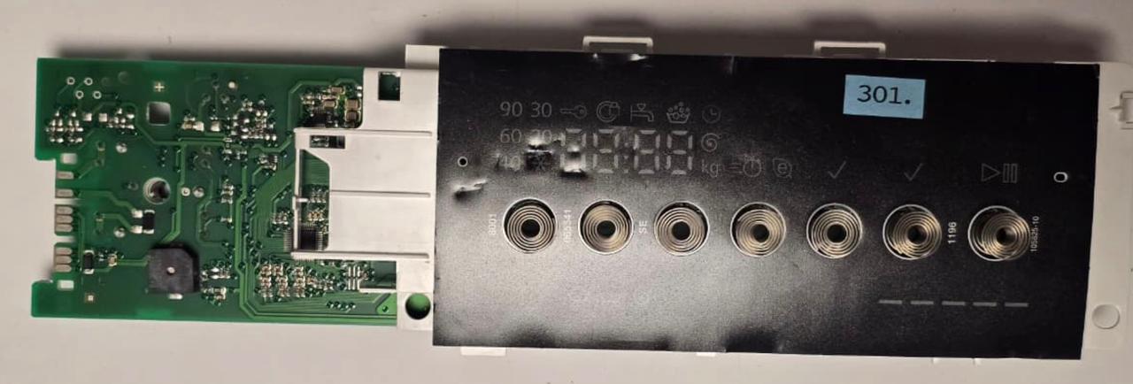 WASCHMASCHINE ELEKTRONIK BOSCH/SIEMENS AKO 787343-02 BSH 9001079422 16 MLFB EWP 66352 AK62 190415 012238 82 E122808 (Gbr) Position Nummer: WM02-301