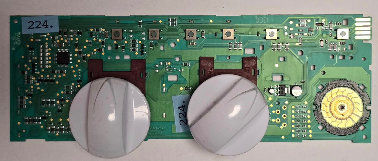 WASCHMASCHINE ELEKTRONIK INDESIT 21014152902 01.00.15 30411374 15002165_02 EDT0143.5 0848 2 00704, 040210141529020848200704 (Gbr) Position Nummer: W17-224