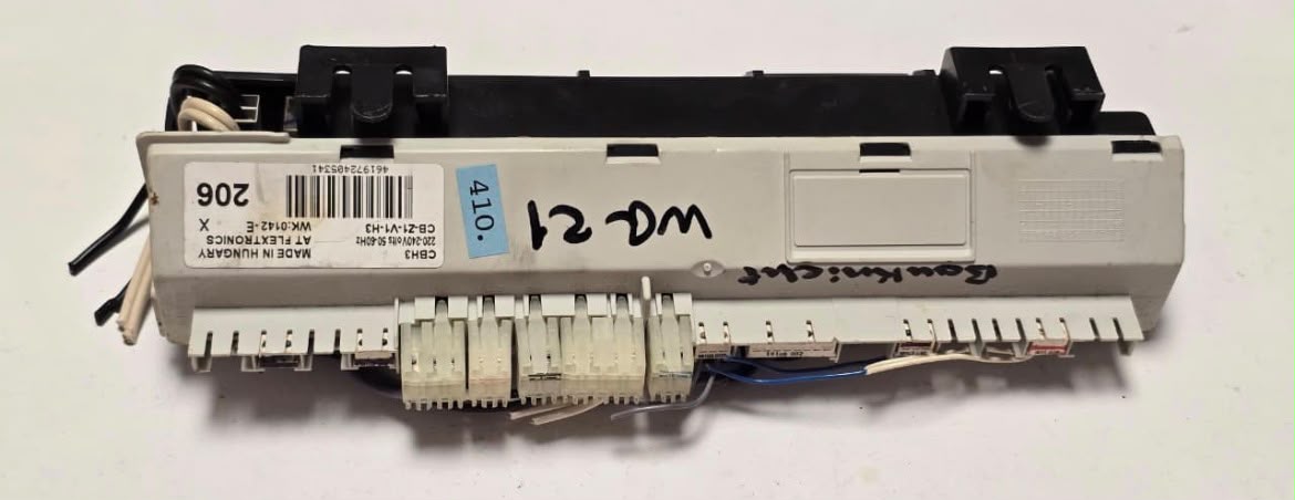 GESCHIRRSPÜLMASCHINE STEUER-MODULE BEDIENTEIL BAUKNECHT CBH3 CB-Z1-V1-H3 WK:0142-E 461972405341 (Gbr) PositionNummer: WG21-410