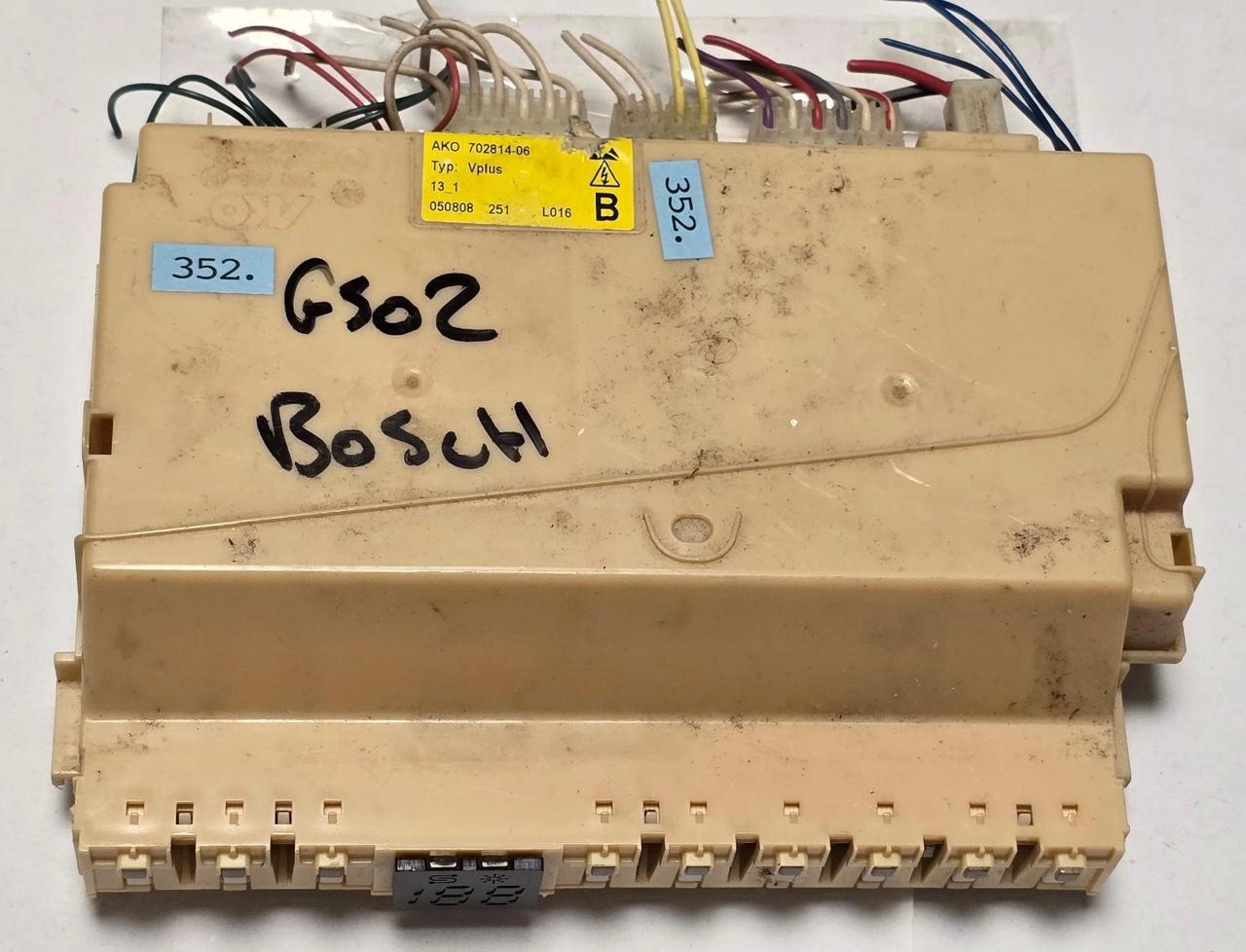 GESCHIRRSPÜLMASCHINE STEUER-MODULE BEDIENTEIL BOSCH BSH 5.600.061.920 PRG 90550-02 AKO 702814-06 13_1 050808 251 L016 700 799-01 700 798-01 (Gbr) PositionNummer: GS02-352