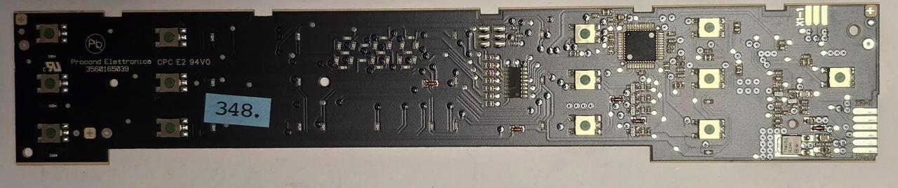 GESCHIRRSPÜLMASCHINE STEUER-MODULE BEDIENTEIL BOSCH BSH 9000693373-001 3560165039 CPC E2 94V0 AEHB 00350621 (Gbr) PositionNummer: GS01-348