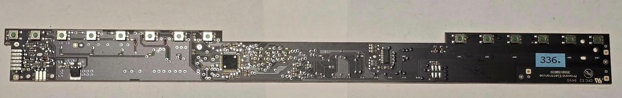 GESCHIRRSPÜLMASCHINE STEUER-MODULE BEDIENTEIL BOSCH BSH 9000752712-101 3560150039 AFQB 00126939 (Gbr) PositionNummer: GS02-336