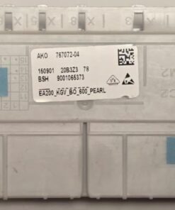 KÜHLSCHRANK STEUER-MODULE / BEDIENTEIL	BOSCH	AKO 767072-04 BSH 9001065373		150901 20B3Z3 78 EA200_KGV_BO_600_PEARL	740233 02	225090280213003641 9000633700 (Gbr) PositionNummer: KS03-459