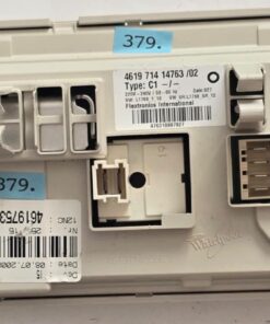 WASCHMASCHINE ELEKTRONIK	BAUKNECHT	461971414763/02		L1768_1_18 L1768_SR_12, I5 461975156651 25/15	46197140067 1	476318887827, 461975306653 00 (Gbr)          Position Nummer: WM33-379
