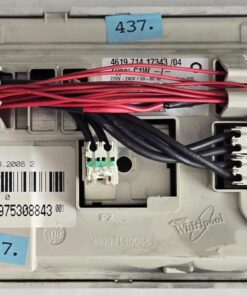 WASCHMASCHINE ELEKTRONIK	BAUKNECHT	4619 714 17343 /04	L1863_1_06 L1768_SR_13	AW05200 86/0	46197140067 461971400681	461975308843 001, WH 461971403791-01 E3 AKO 707630-04 08060 30 291, 734319196835 (Gbr)          Position Nummer: WM33-437