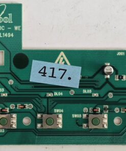 WASCHMASCHINE ELEKTRONIK	BAUKNECHT	PCB 707 750		E74060	EDC-WE L1494	WH 461971428481-A CN 745146-00 160331 F1,3D,GRN 06 30 624 (Gbr)          Position Nummer: WM21-417