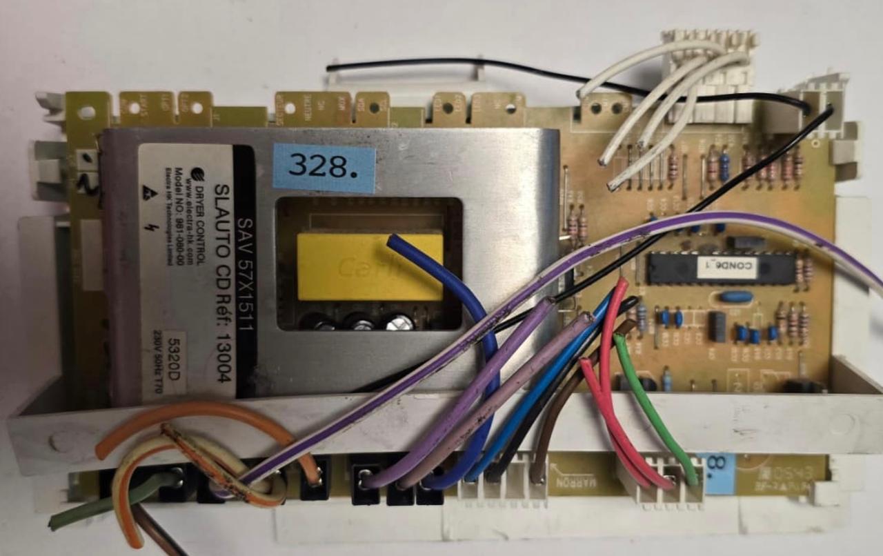 WASCHMASCHINE ELEKTRONIK THOMSON 57X1511 981-080-00 13004 5320D (Gbr) Position Nummer: W28-328